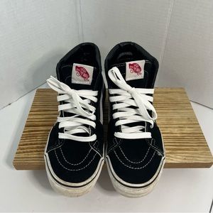 Black Hi Tip Vans Women's 7 Mens 5.5